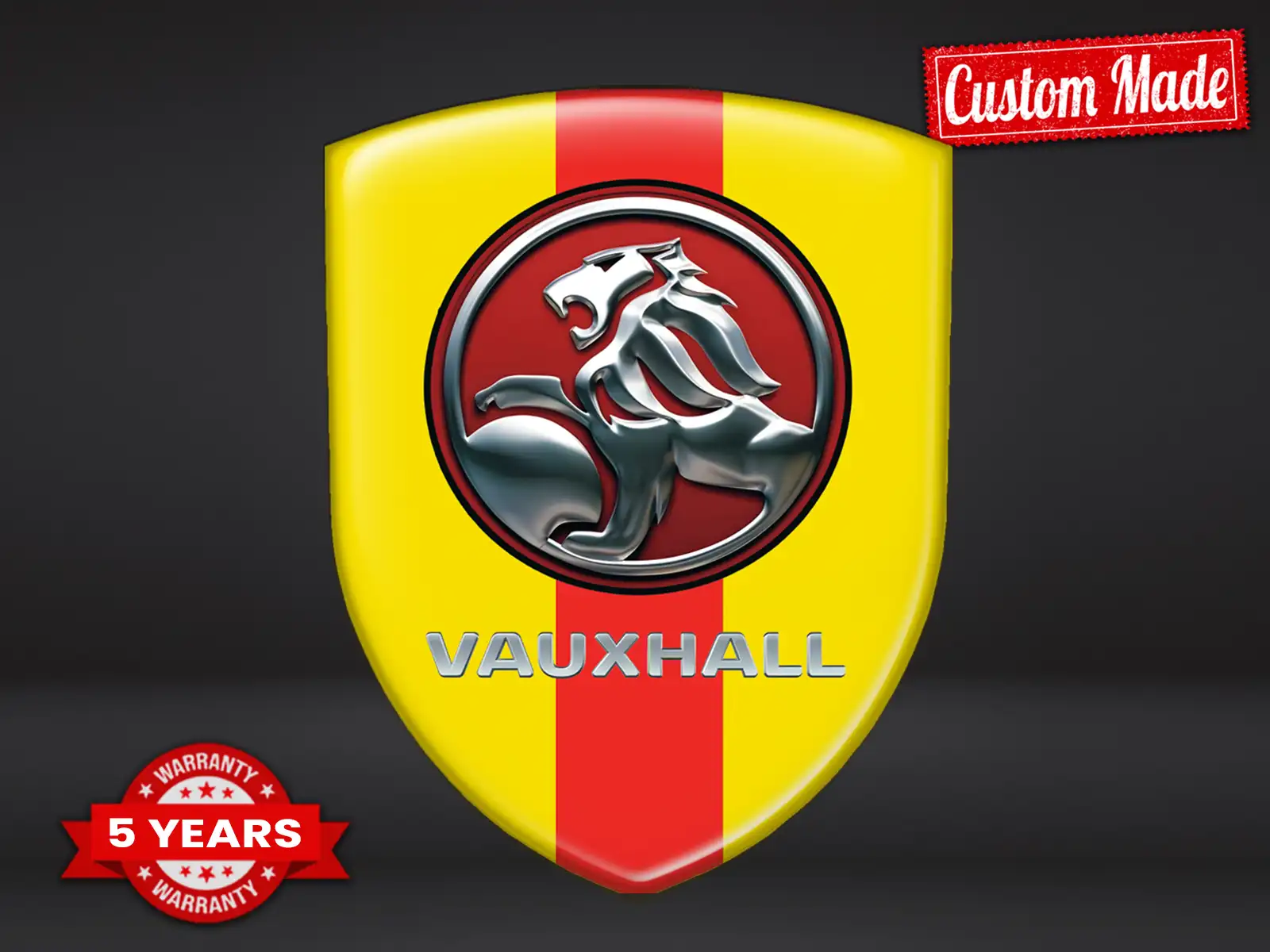Vauxhall Heckscheibenaufkleber Robust Limitiert Hochwertig
